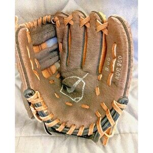 Nike Baseball Glove Leather 9" Youth Diamond Ready RHT softball w/ Plush Wrist